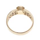 Image 4 of Gold ring with pavé-set diamond | 0.15 ct.