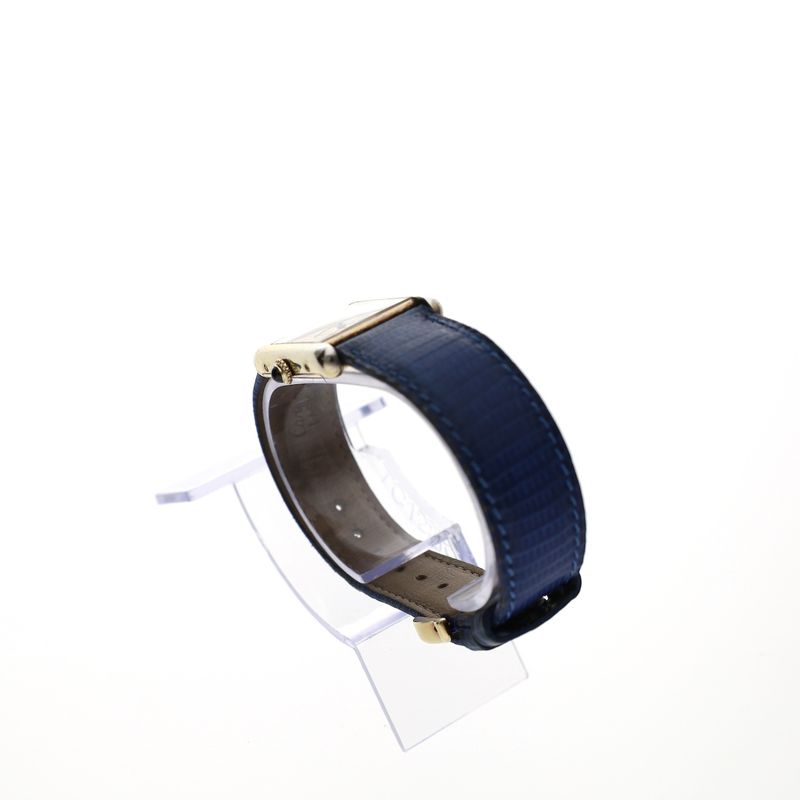 Image 15 of Cartier Tank Vermeil 'Trinity' Large 6129; Vintage mechanical watch