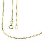 Image 1 of Long gold Venetian link chain