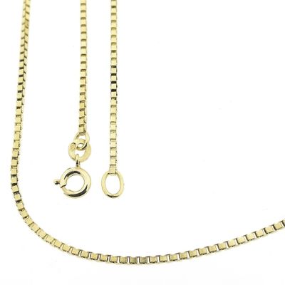 Long gold Venetian link chain Image 1 of Long gold Venetian link chain