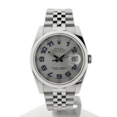 Image 1 of Rolex Datejust 'Deco Blue Arab' 116200; Automatic watch