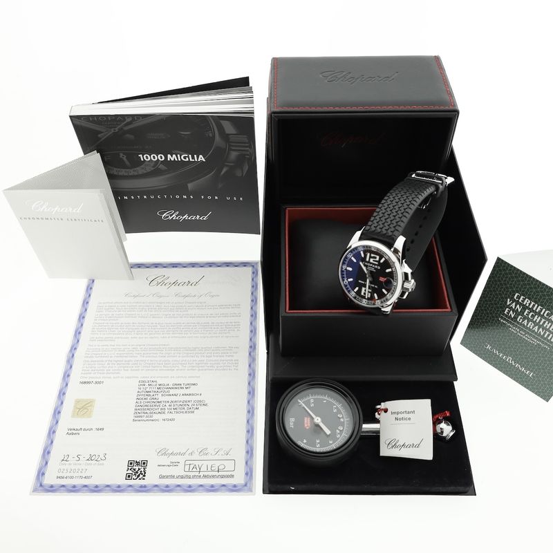 Image 16 of Chopard Mille Miglia GT XL 168997-3001; Automatic men's watch