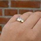 Image 11 of Gold ring with zirconia