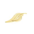 Image 7 of Vintage gold feather brooch