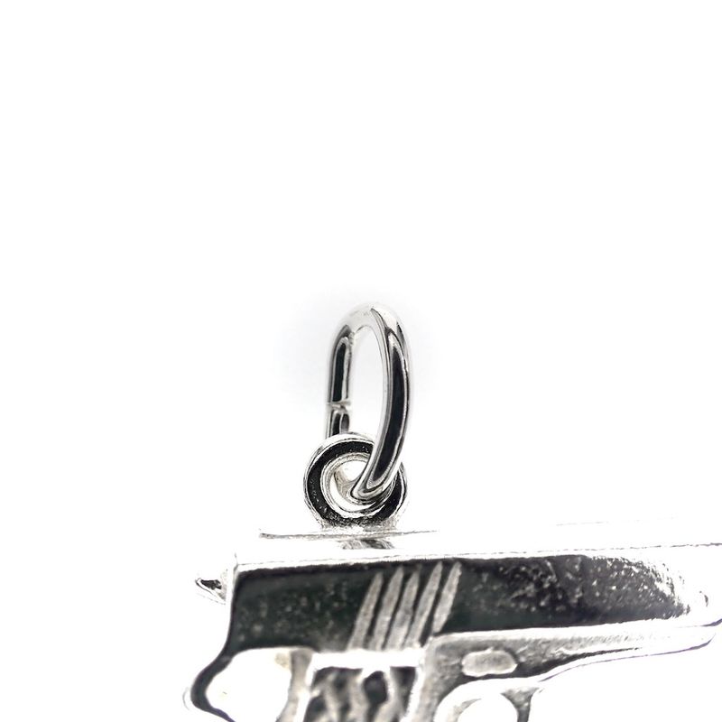 Image 4 of Silver charm; Pistol