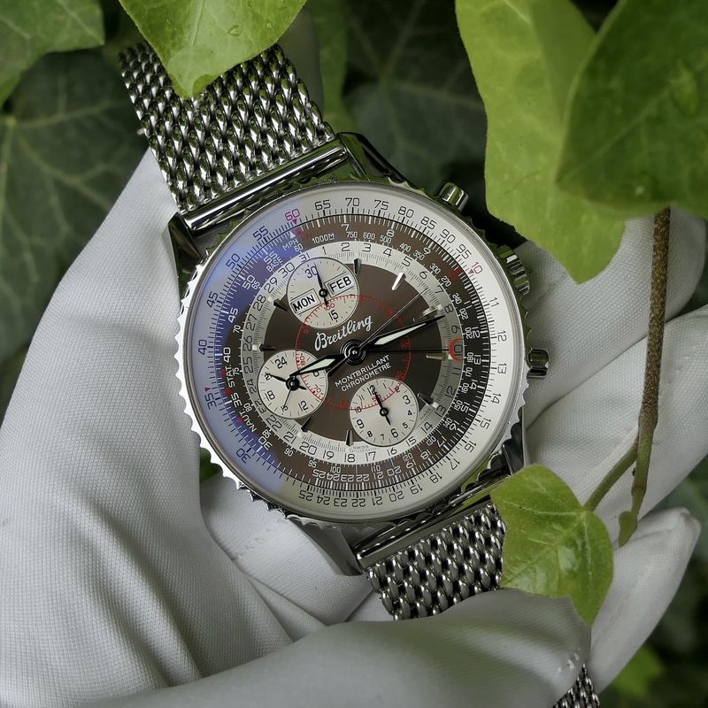 Image 10 of Breitling Montbrillant Datora A21330; Chronograph men's watch