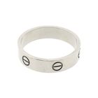 Image 6 of White gold ring; Cartier