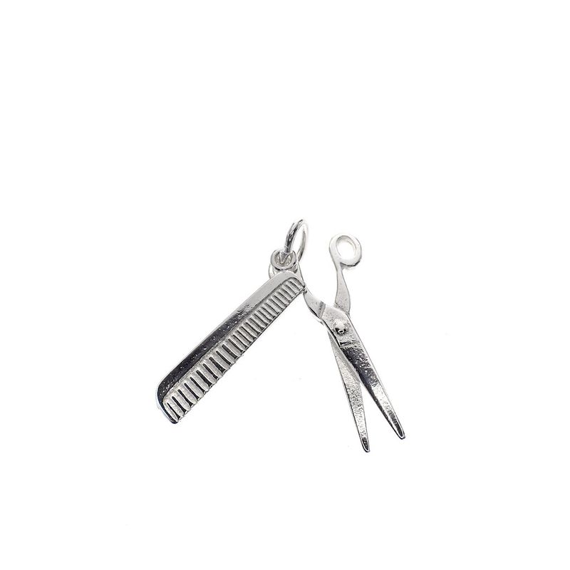 Image 1 of Silver charm; Hairdressing set