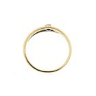 Image 5 of Bicolor Gold Ring; 0.03 ct. Diamond; 14 Karat; Size 17.25