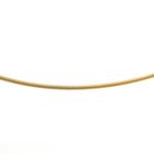 Image 3 of Gold snake chain necklace | Approx. Ø 135 mm