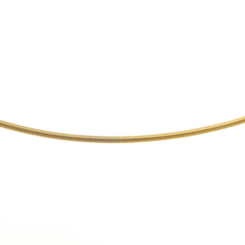 Image 3 of Gold snake chain necklace | Approx. Ø 135 mm