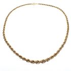 Image 1 of Golden twisted necklace