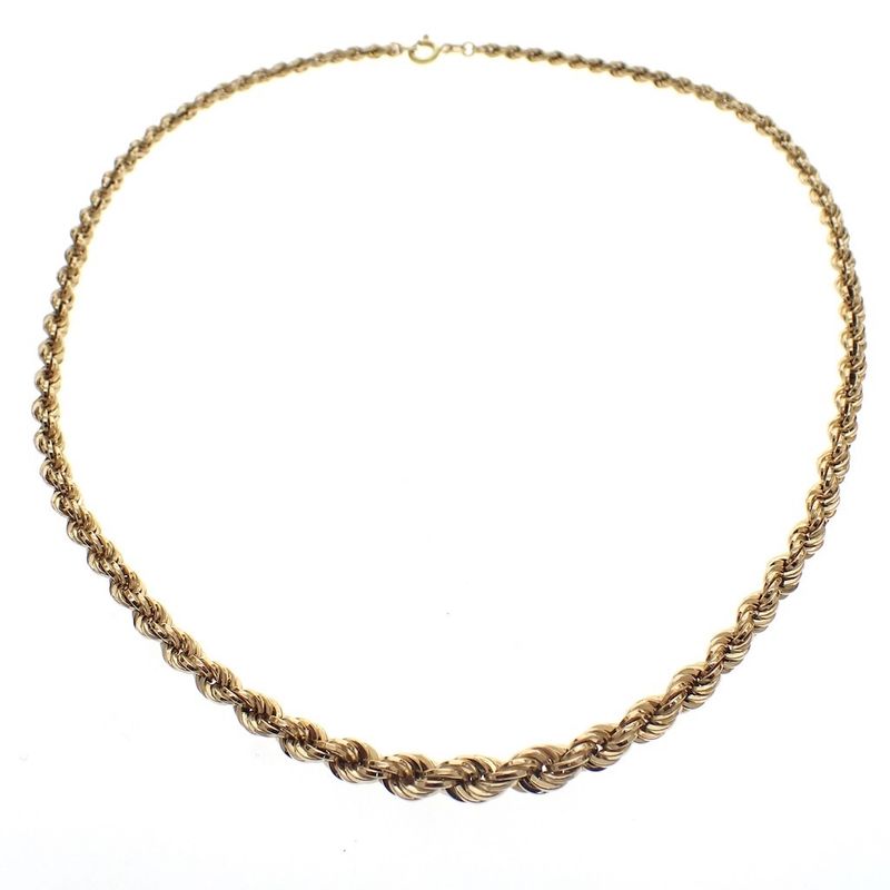 Image 1 of Golden twisted necklace