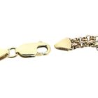 Image 7 of Gold double jasseron link bracelet