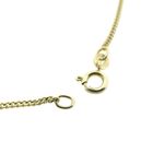 Image 3 of Gold gourmet link chain | 56 cm
