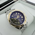 Image 23 of Breitling Crosswind Chronograph D13355; 18k gold/steel men's watch