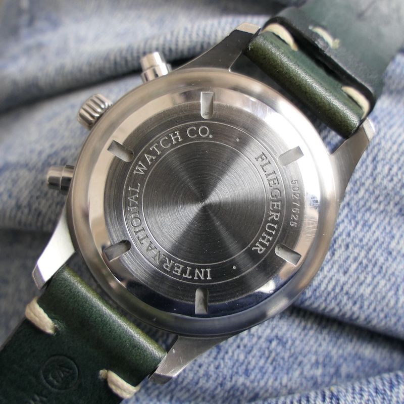 Image 20 of IWC Pilot Spitfire Chronograph; Automatic men's watch