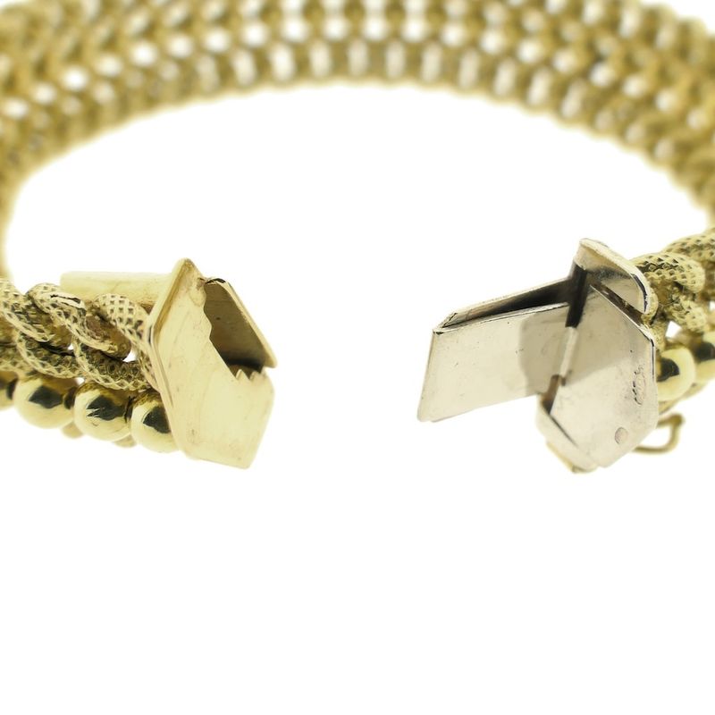 Image 5 of Golden fantasy link bracelet | 18 cm