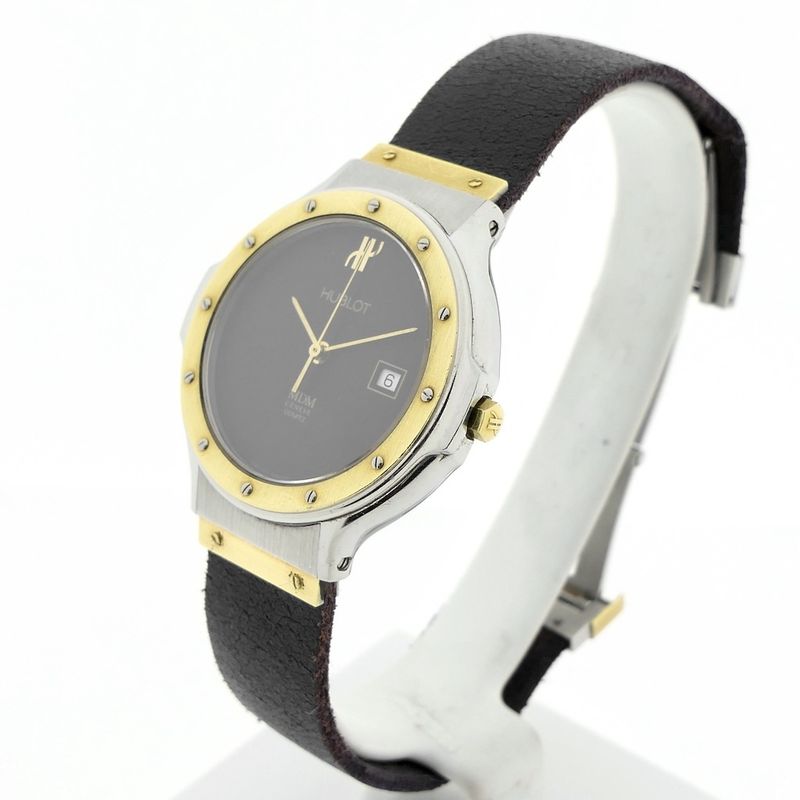 Image 2 of Hublot Classic MDM; Gold/steel watch