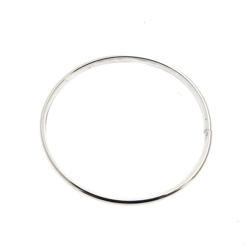 Image 8 of Silver subtle slave bracelet | Ø 61 mm