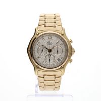 Ebel 1911 Le Modulor Chronograph E8137240; 18k gold men's watch