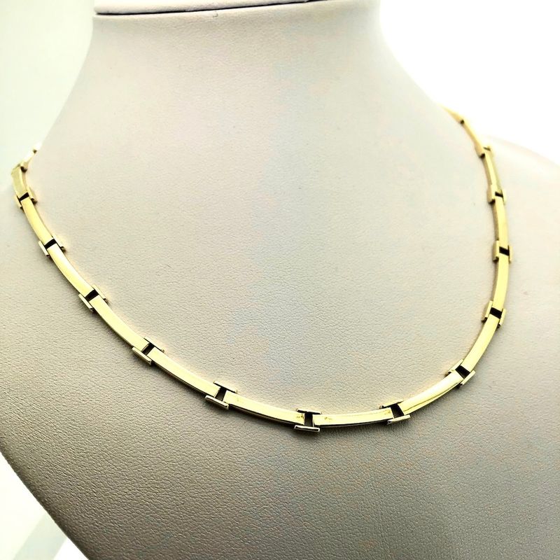 Image 4 of Golden fantasy necklace | Length 45 cm