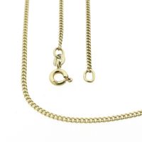 Gold gourmet link chain