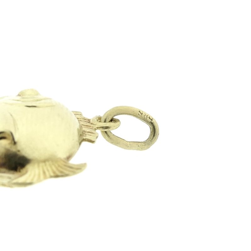 Image 4 of Gold pendant of a fish.