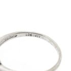 Image 6 of Silver Ring with Zirconia; Size 18