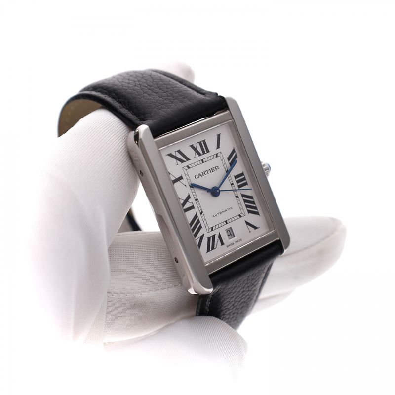 Image 6 of Cartier Tank Solo 'Large' W5200027; Automatic Men's Watch