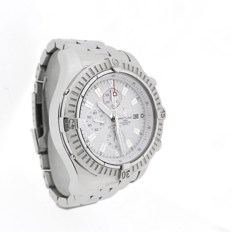 Image 3 of Breitling Super Avenger A13370; Chronograph men's watch
