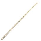 Image 8 of Two-tone gold navy link bracelet | 21.5 cm