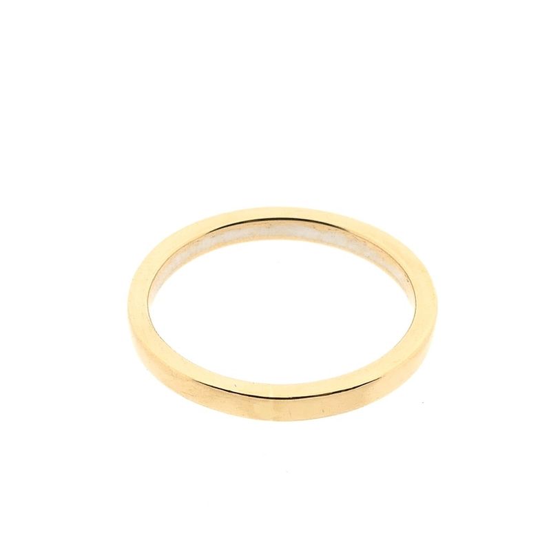 Image 4 of Gold ring with diamond; 0.27 ct.