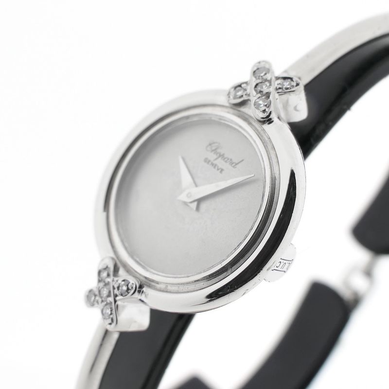 Image 23 of Chopard Cocktail Watch; Vintage 18k women's watch with diamonds