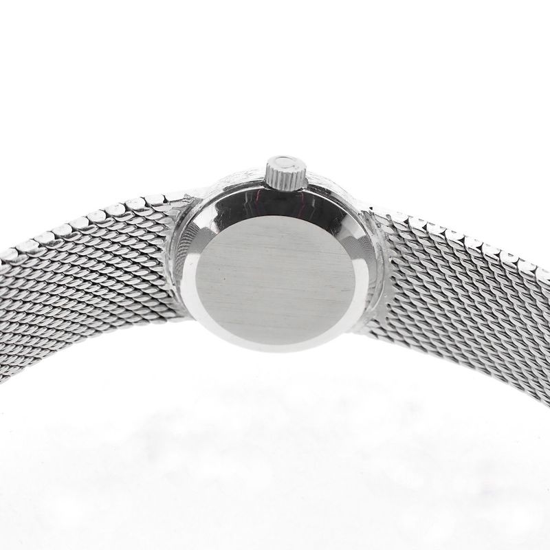 Image 10 of Omega Deville; 18k white gold women's watch with lapis lazuli dial