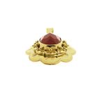 Image 3 of Gold pendant with carnelian | Vintage