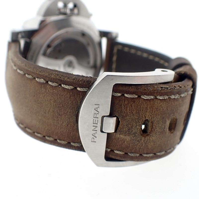 Image 5 of Panerai Luminor 1950 Power Reserve 3 Day GMT; Automatic men's watch