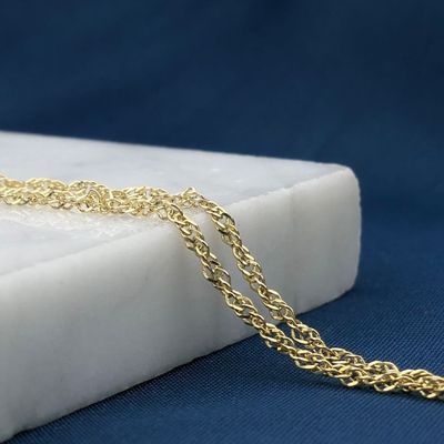 Image 2 of Gold Singapore link chain