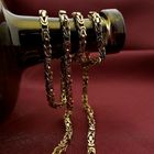 Image 2 of 18K Gold Square King Necklace | 65.5 cm