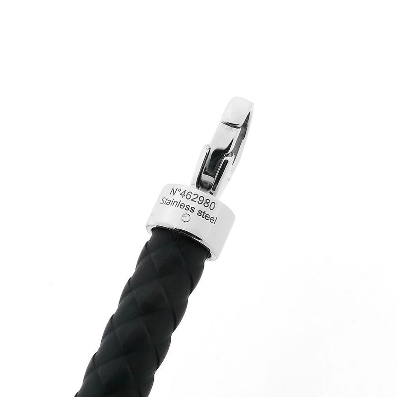 Image 5 of OMEGA Sailing Bracelet; Black Rubber; XL 23 cm