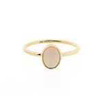 Image 3 of Gold ring with precious opal