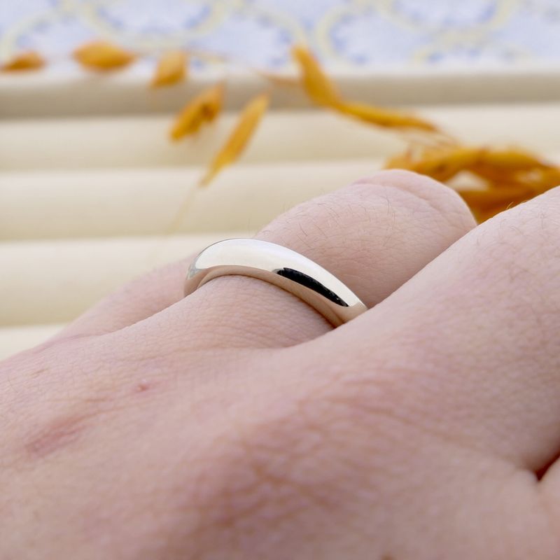 Image 4 of Blush white gold sliding ring