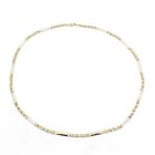 Image 3 of Two-tone gold men's necklace | 61 cm