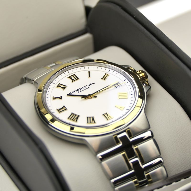 Image 15 of Raymond Weil Parsifal 5580-STP-00308; Bi-color men's watch