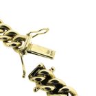 Image 6 of Solid gold gourmet link bracelet