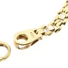 Afbeelding 5 van Bicolor gouden panterschakel armband