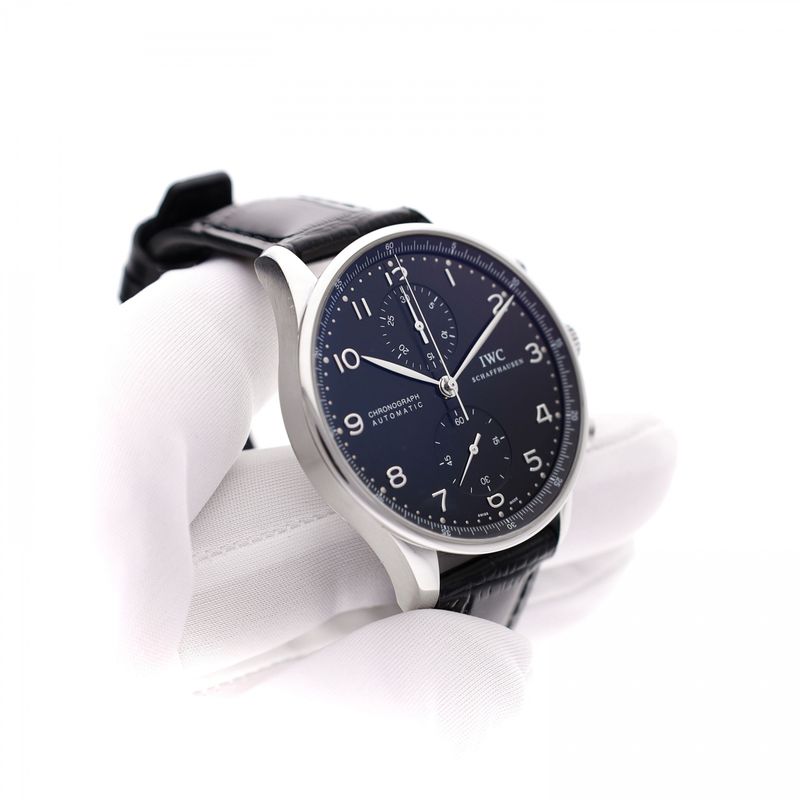 Image 10 of IWC Portuguese Chronograph IW371438; Automatic Men's Watch