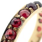 Image 3 of 8-karat ring with garnet stones | Vintage