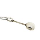 Image 9 of White gold necklace with pendant; Amsterdam rose diamond; 0.50 ct. | 45.5 cm