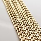 Image 3 of Exclusive; wide gold ladies bracelet | 17.5 cm